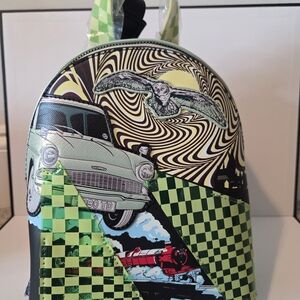 Warner Bros. Green and Black Graphic Backpack